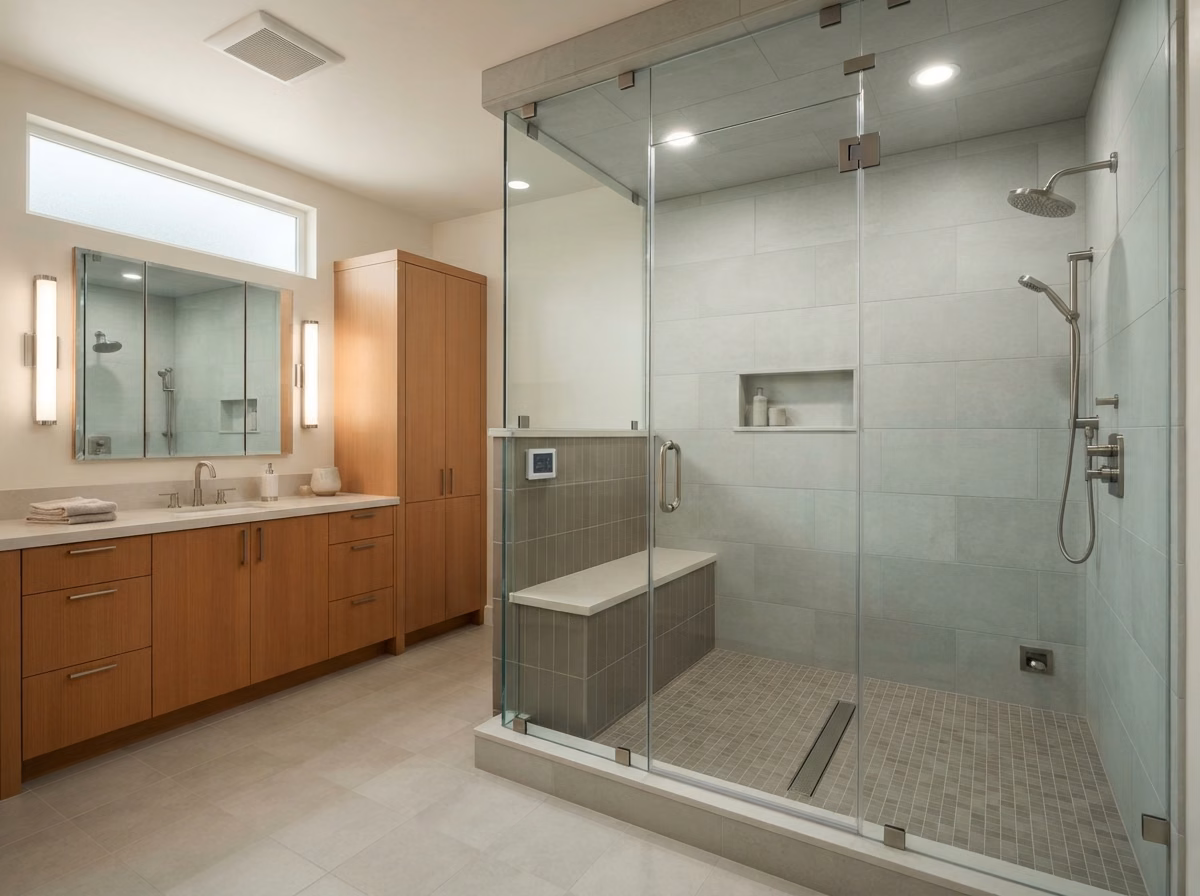 Steam Shower Design | Orange County Steam Shower Design in Orange County.