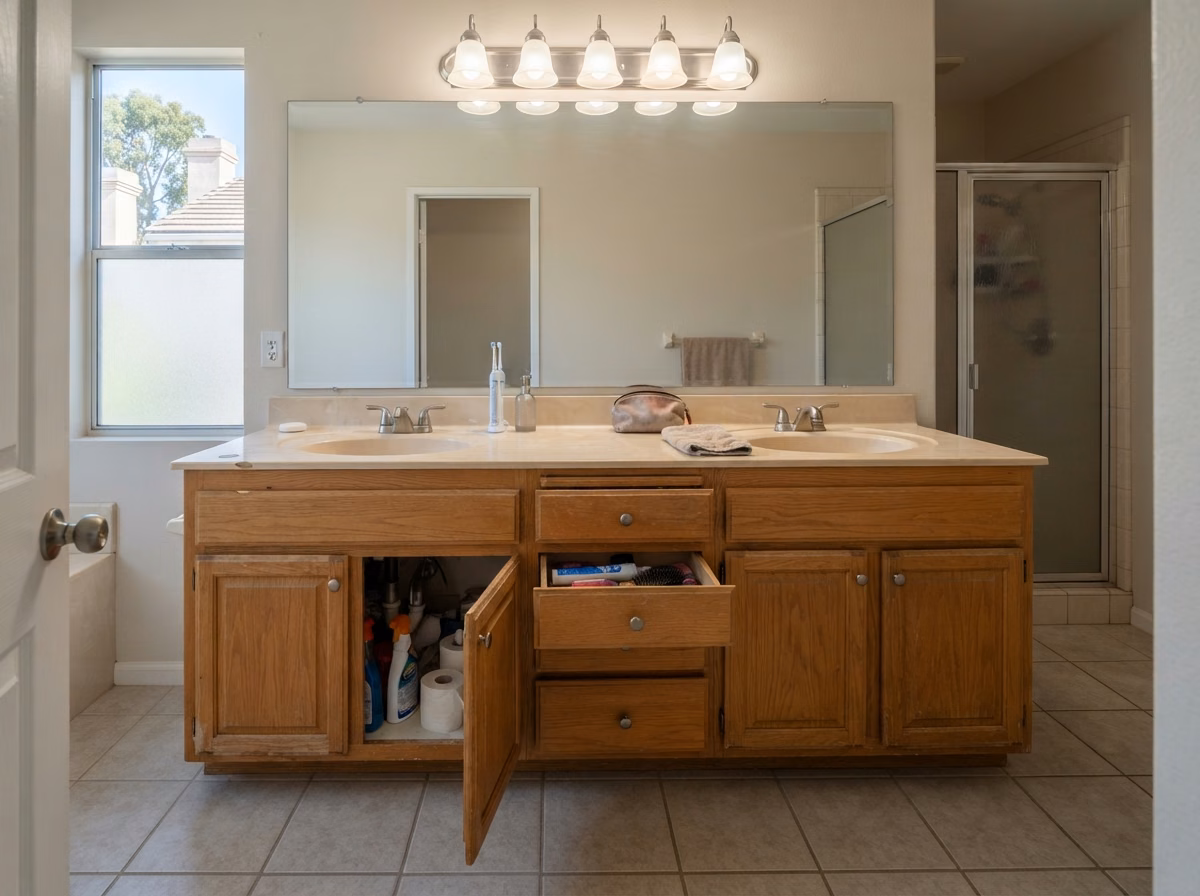 Bathroom Vanity Upgrade | Orange County Bathroom Vanity Upgrade in Orange County.